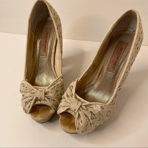 American Rag heel| 6 medium | pin up| lace| vintage - Picture 14 of 15